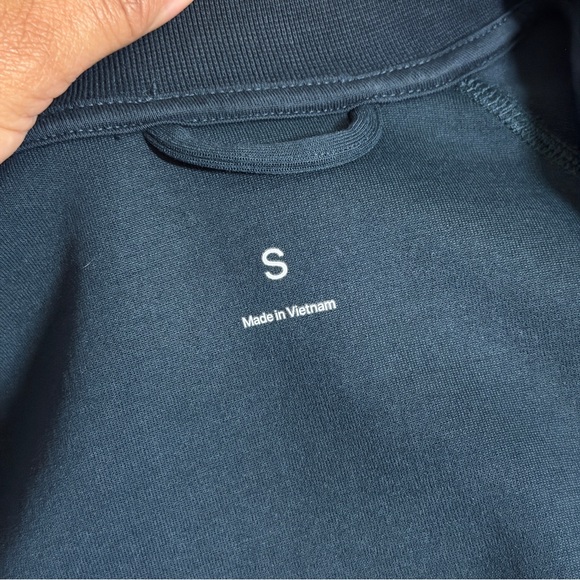 Apple SMALL Blue Full Zip Employee Logo Jacket - Picture 7 of 10